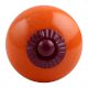 Solid Orange Purple Fitting Ceramic Knob